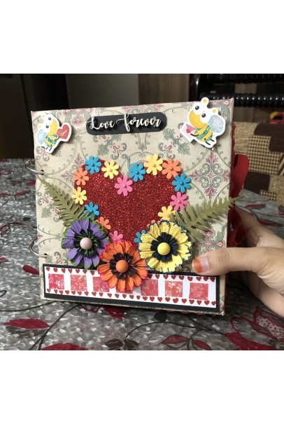Love theme Scrapbook 